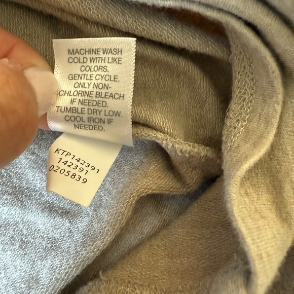 PURE JILL J JILL WOMEN’S 3/4 SLEEVE TUNIC TOP BEIGE SIZE XS PIMA COTTON CASUAL - Picture 6 of 6